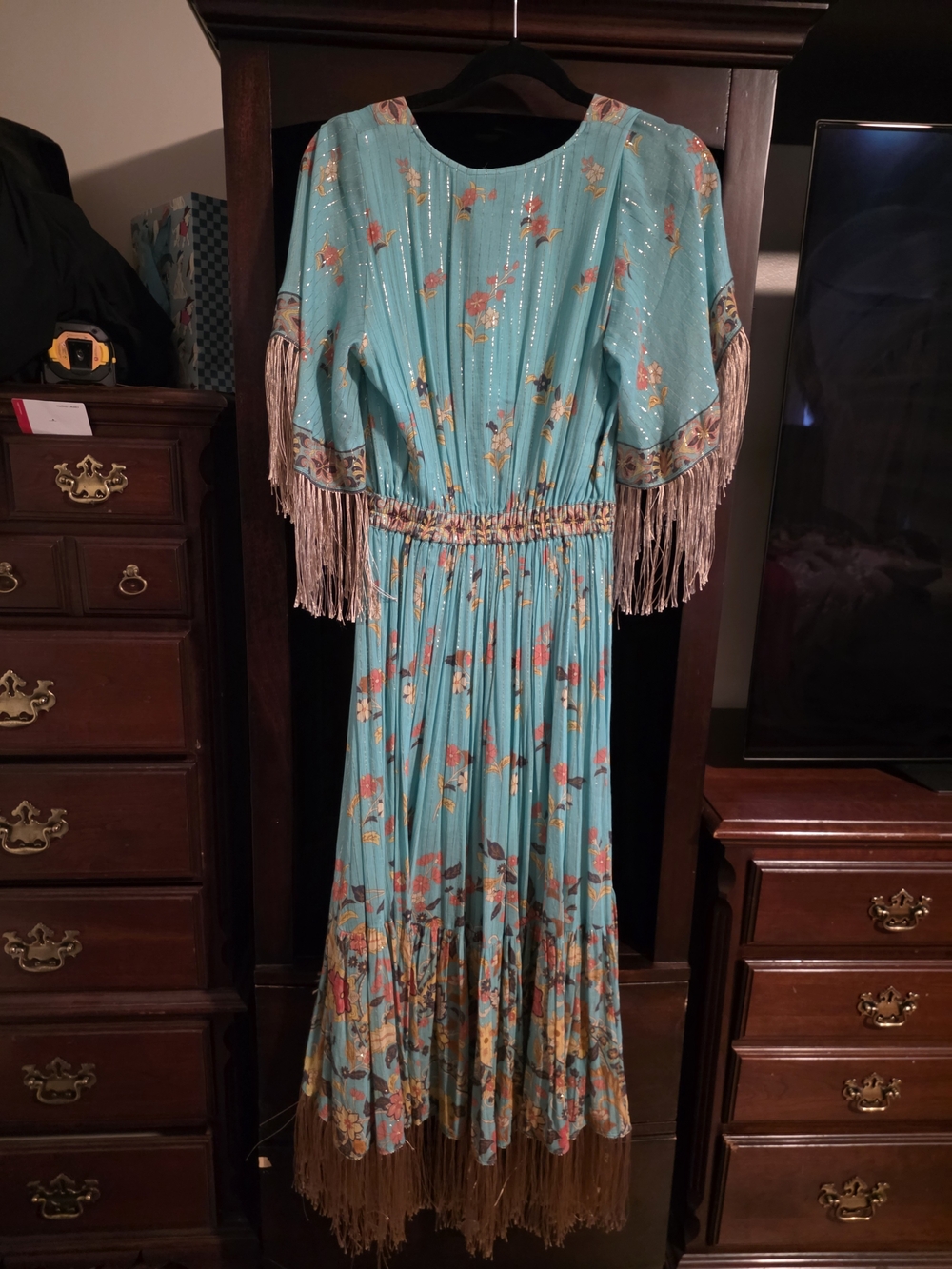 Free People Spell And The Gypsy Fringe Drezz - Picture 2 of 3